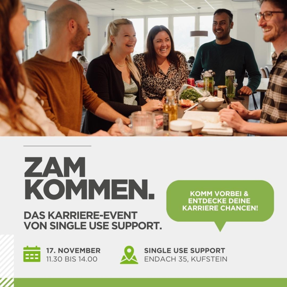 1x1 Social Asset_Zam Kommen Der Karrieretag bei Single Use Support 1x1 Social Asset_Zam Kommen Der Karrieretag bei Single Use Support